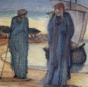 Sir Edward Coley Burne-Jones The Magic Circle oil painting on canvas